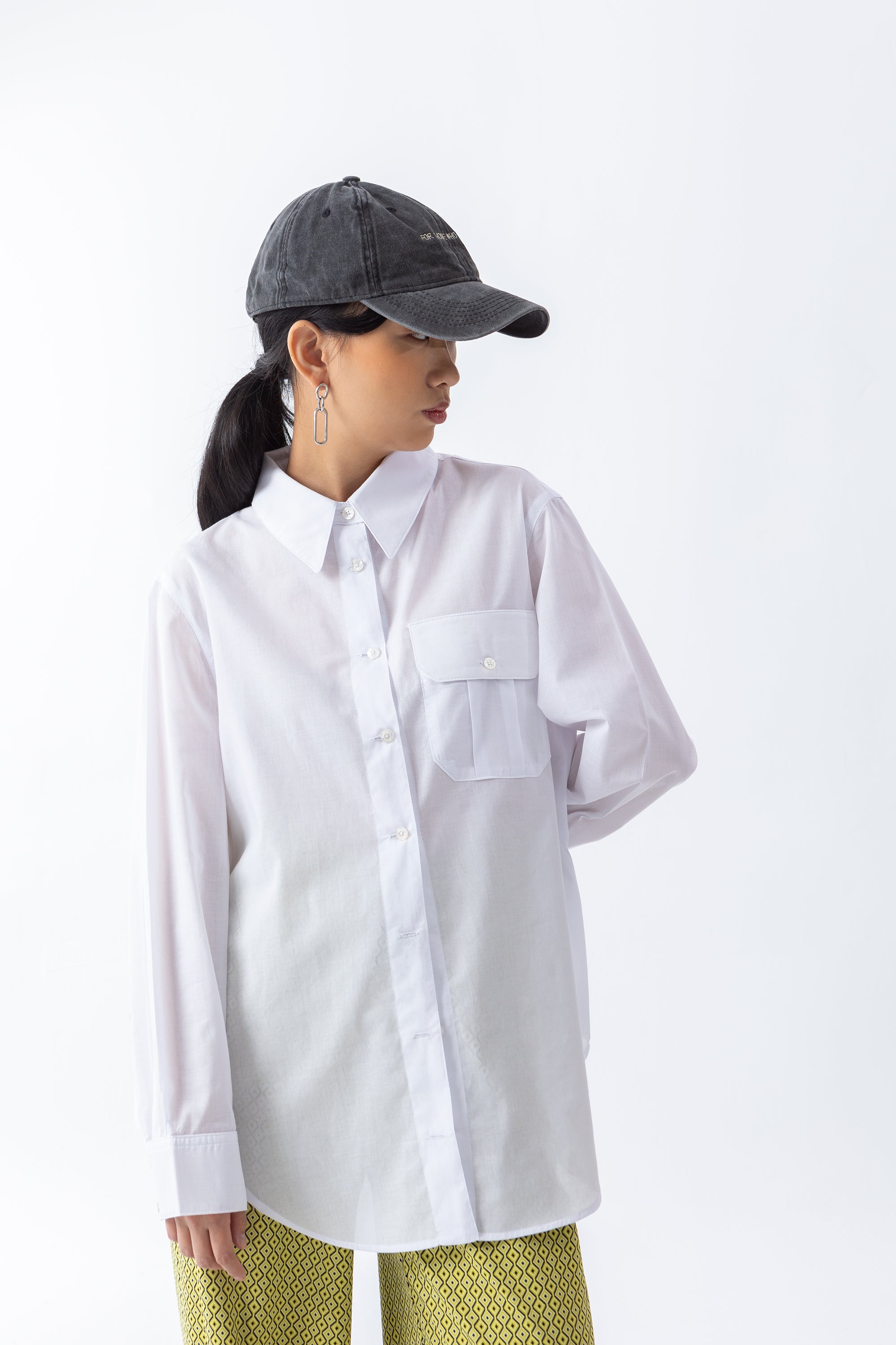 Boyfriend Material White Shirt