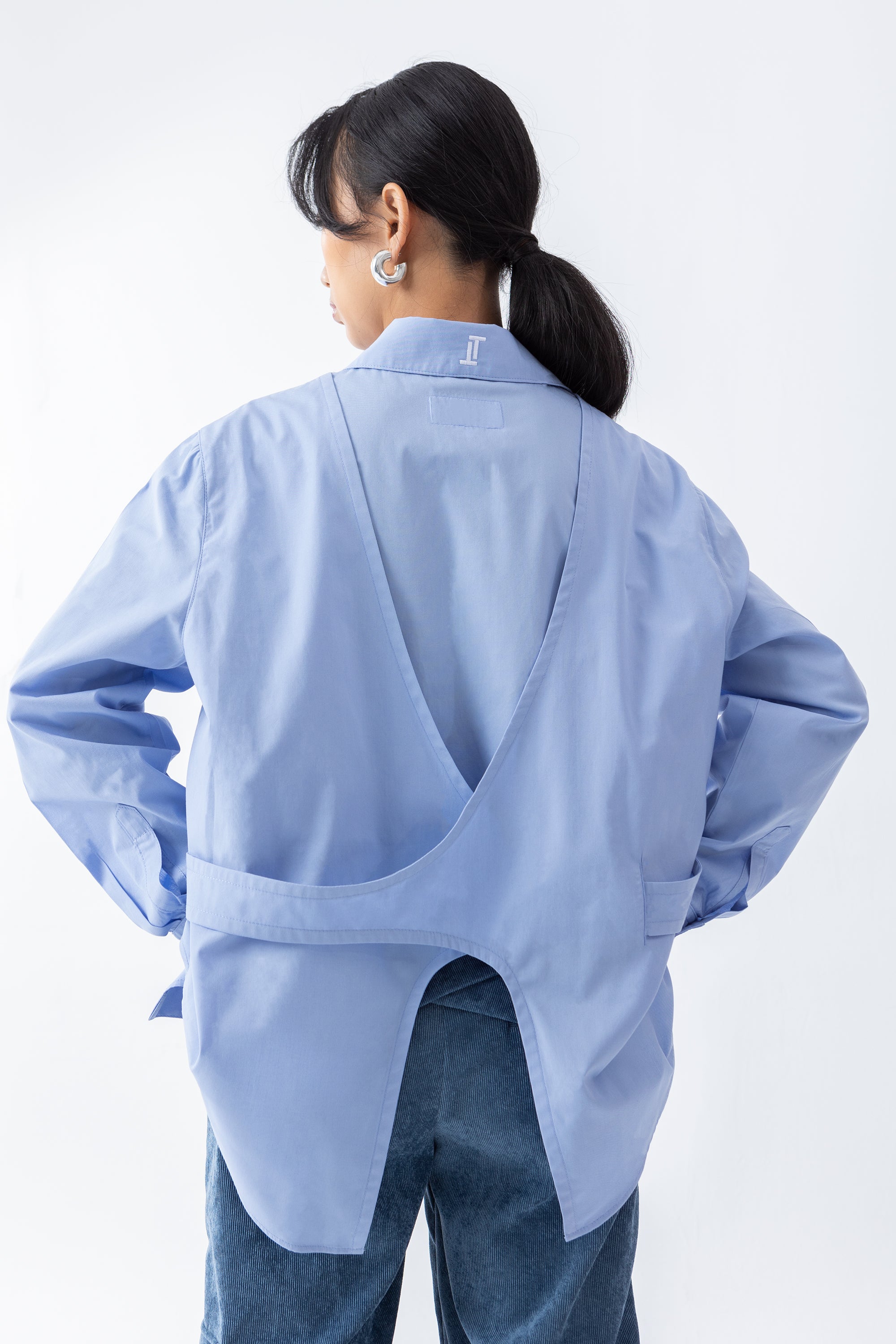 Boyfriend Material Blue Shirt