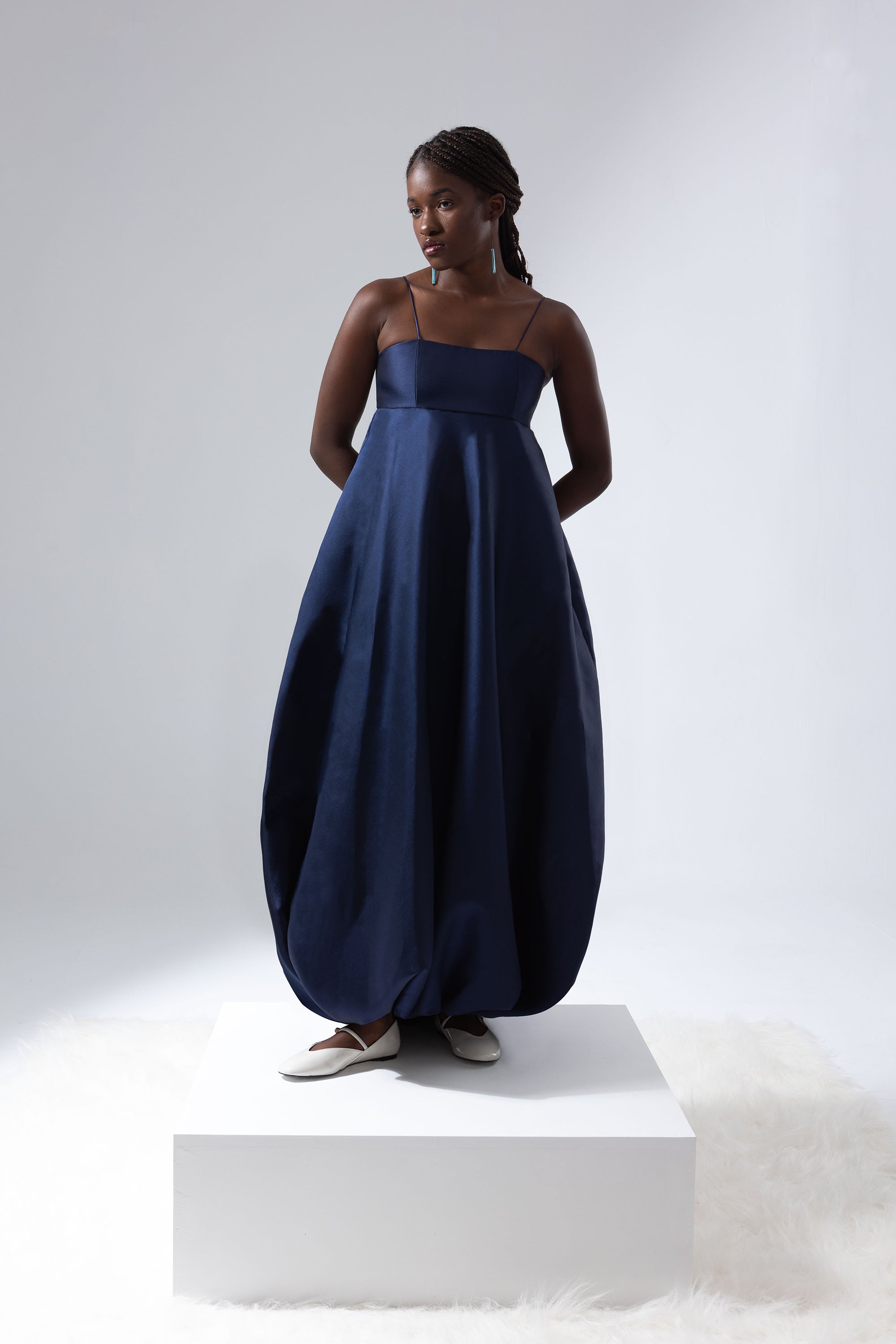 Deep Dive Balloon Dress