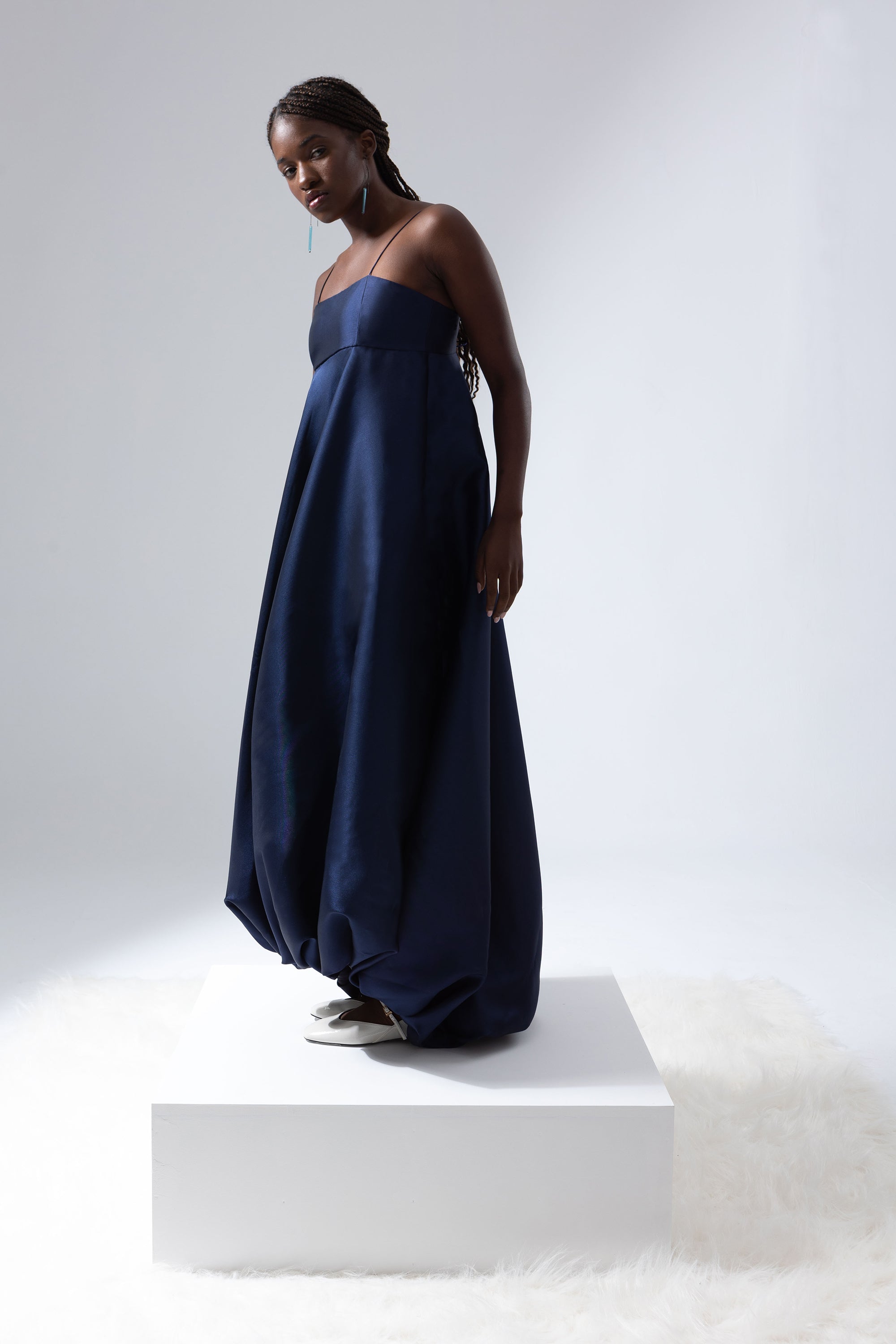 Deep Dive Balloon Dress