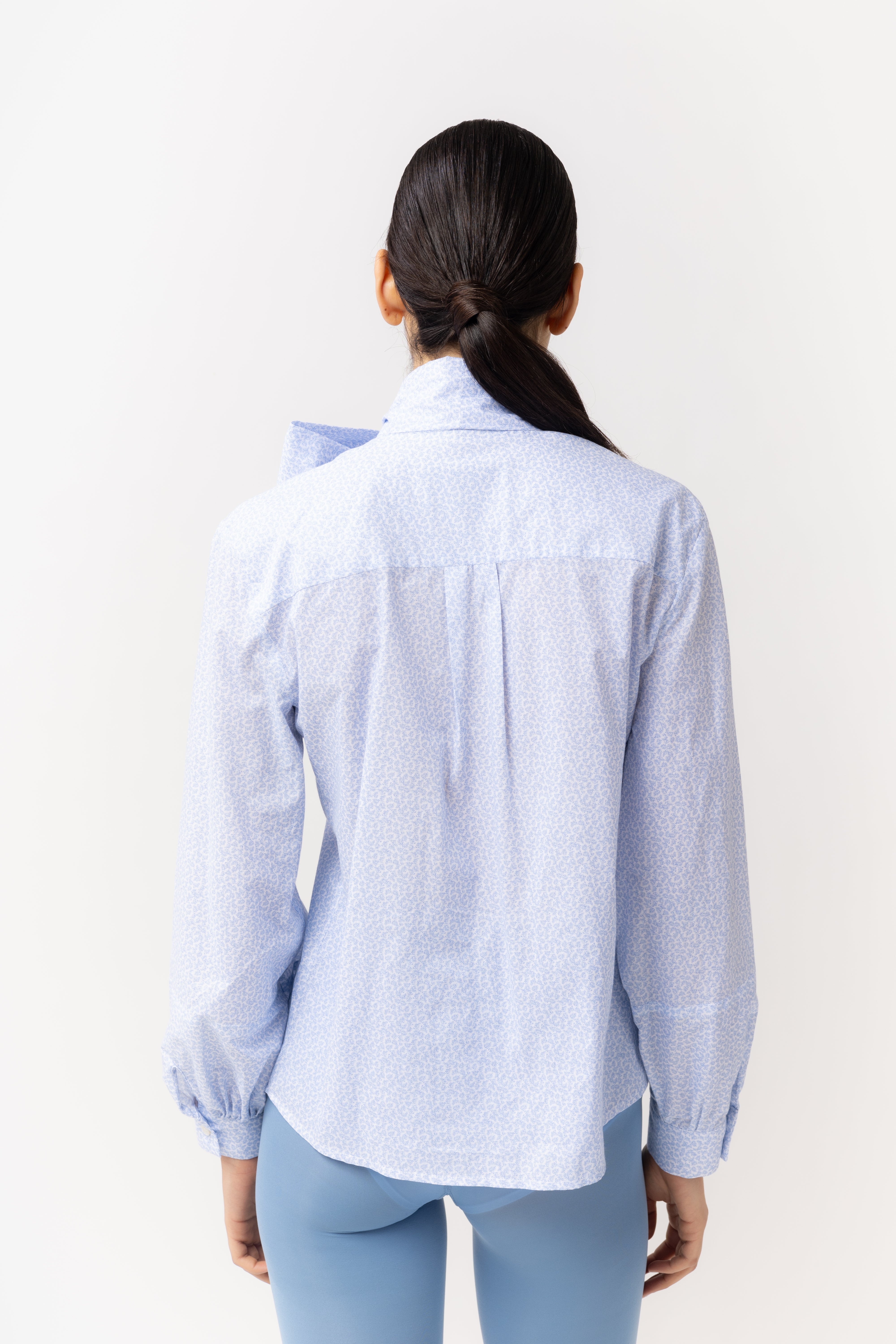 'Sapphire Bow' Chemise