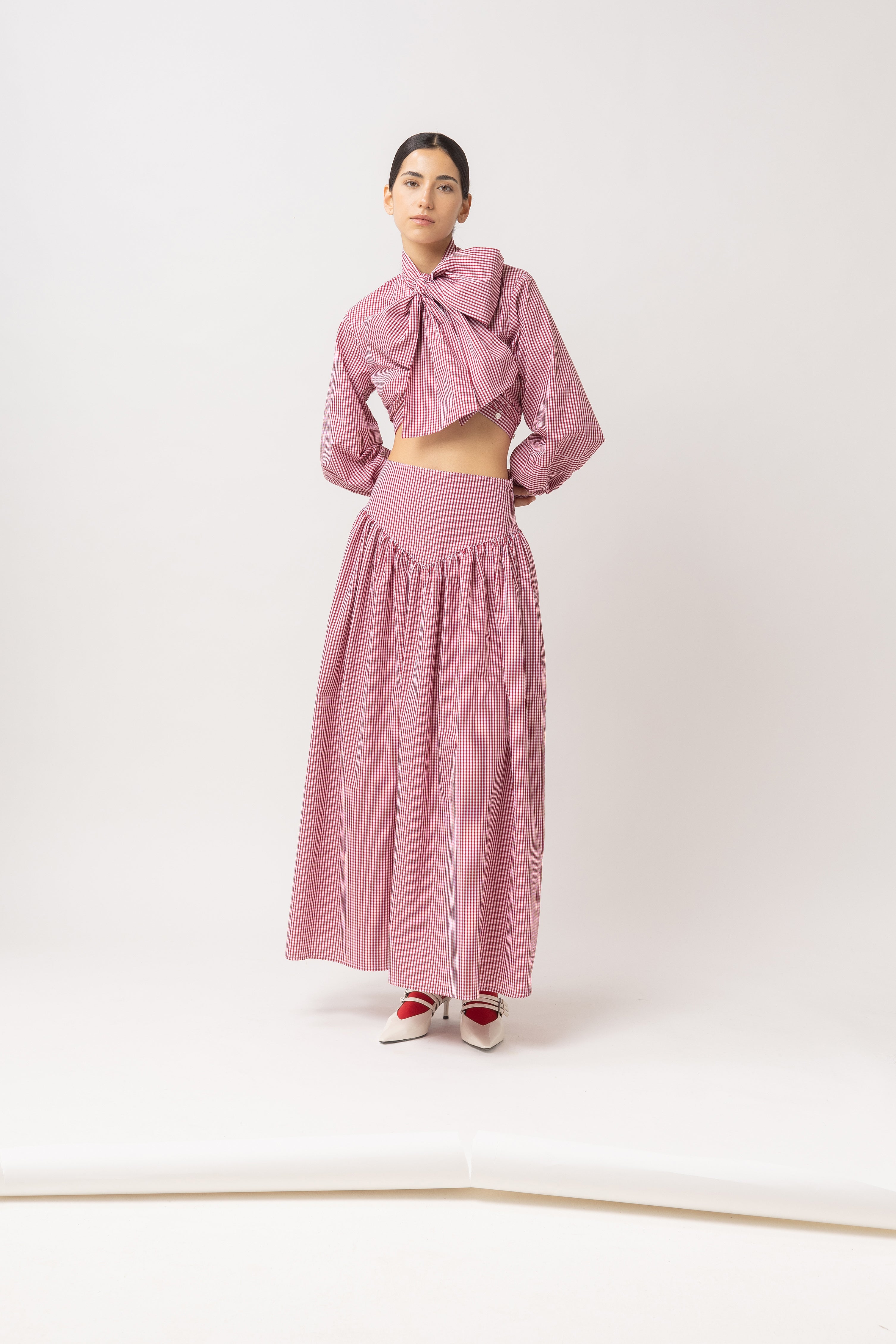 'Ruby Vichy' Jupe