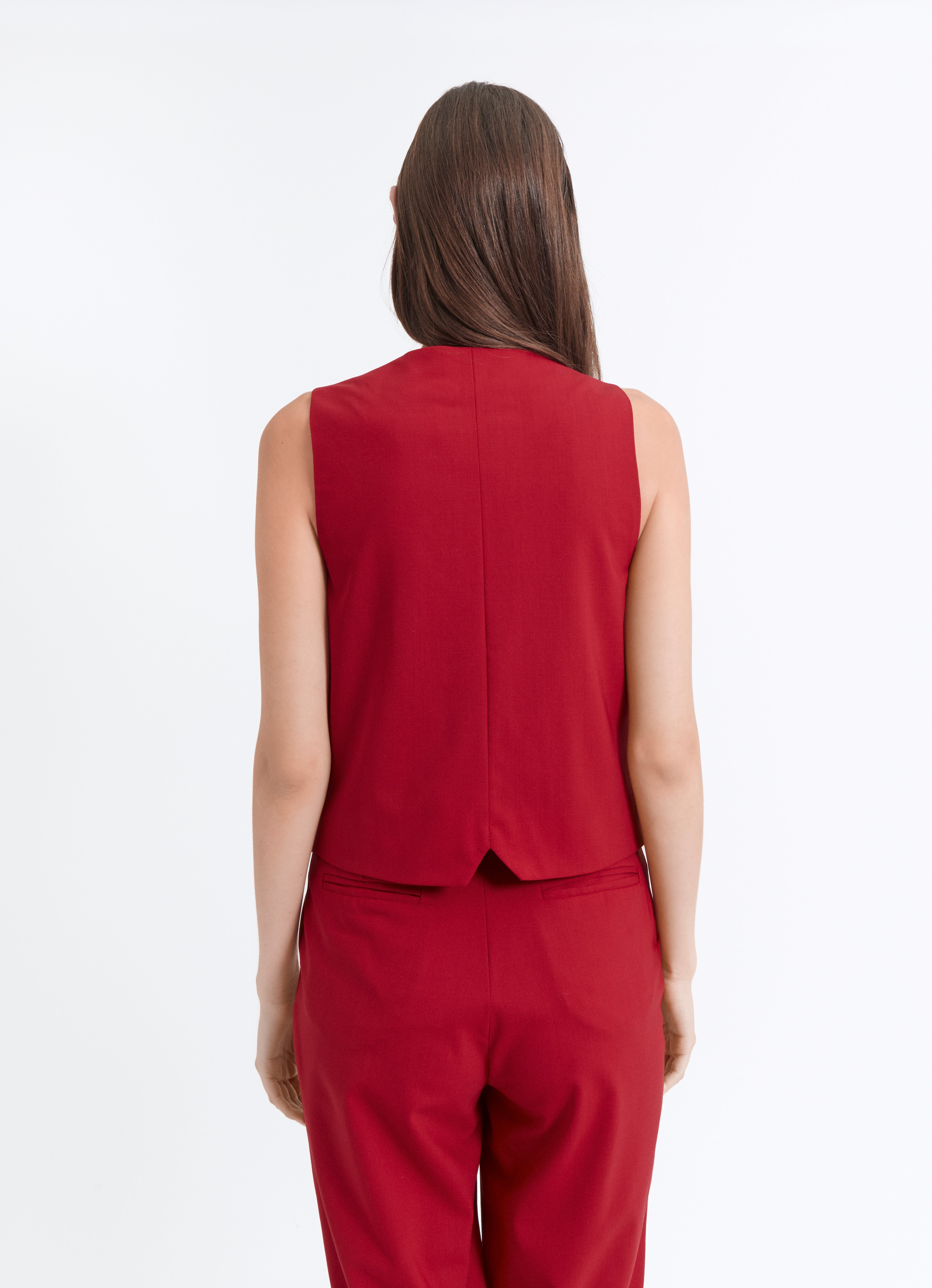 'Cherry Dust' Gilet