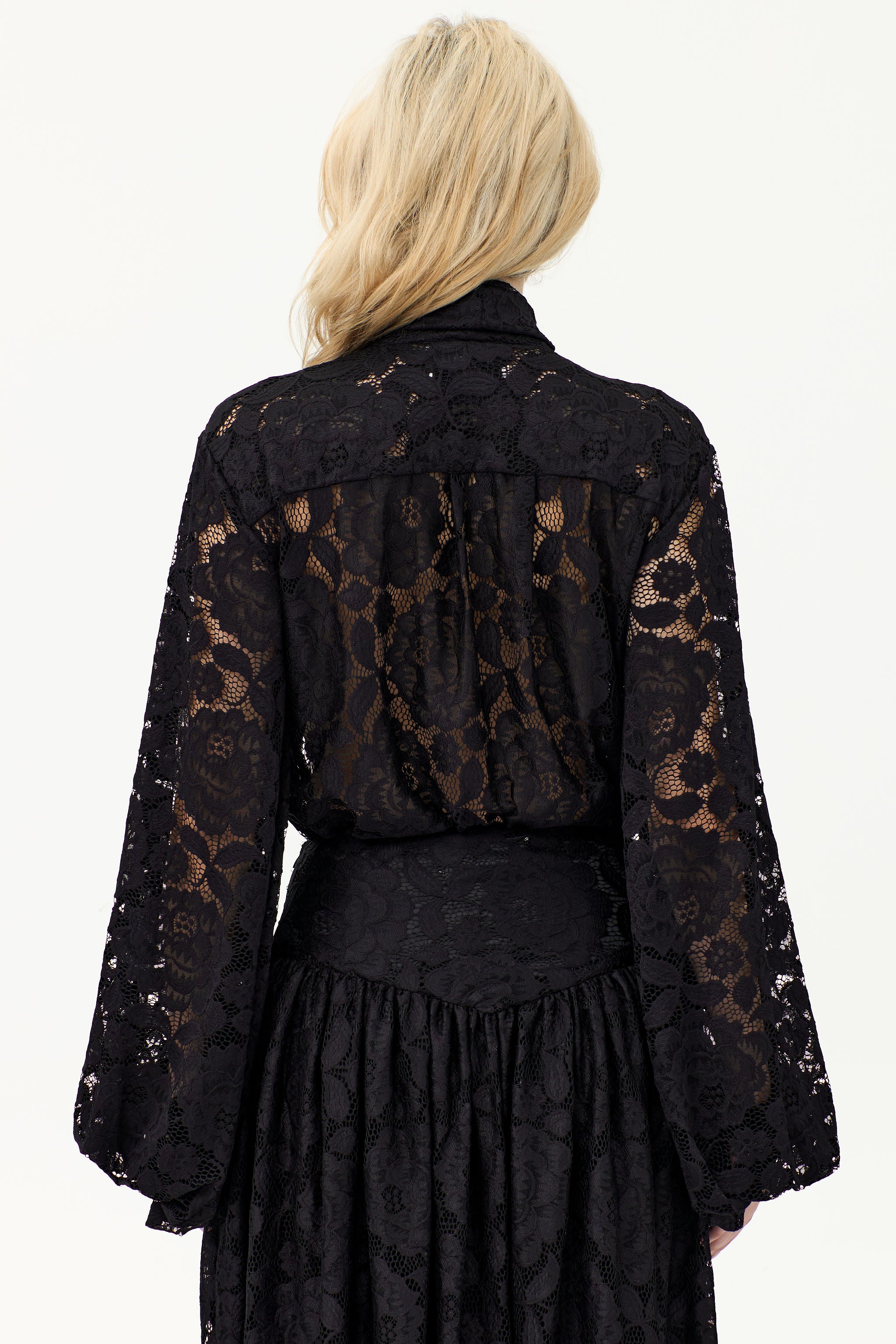 'Lace Noir' Chemise