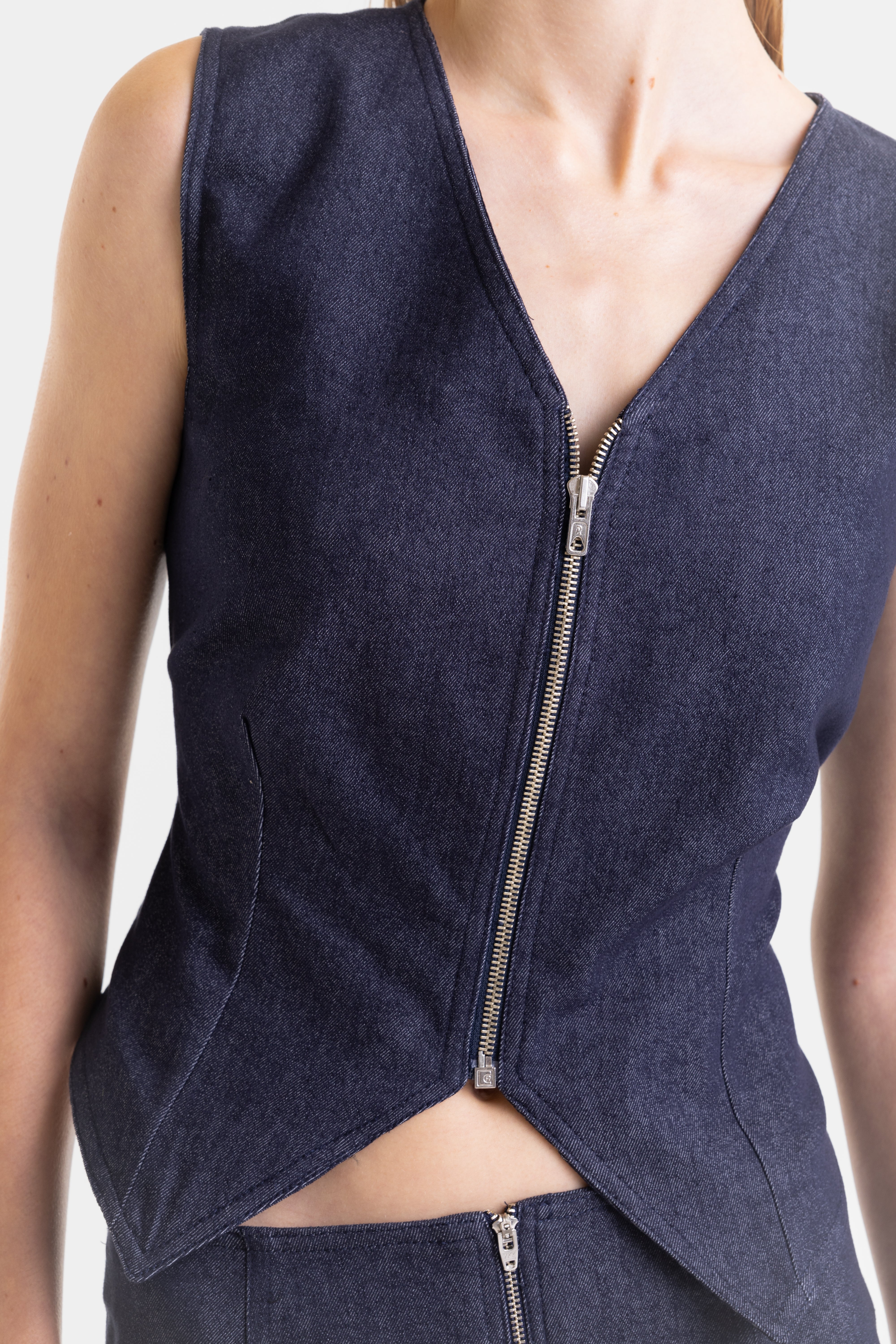 'Texas Denim' Gilet